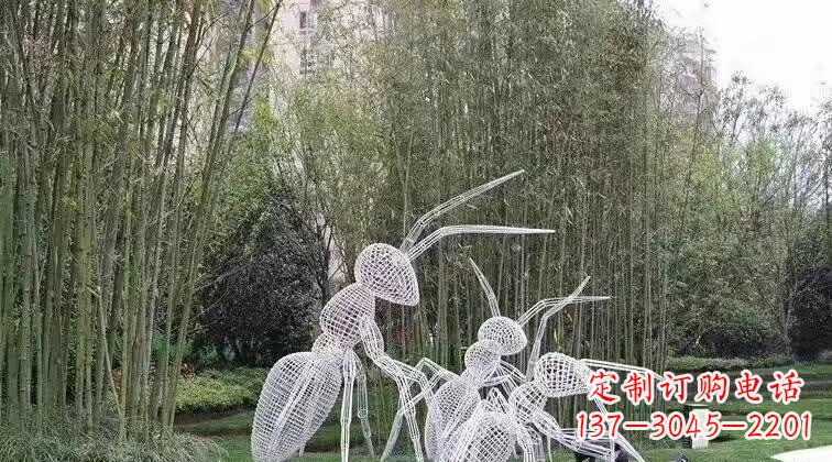漳州不锈钢艺术蚂蚁雕塑