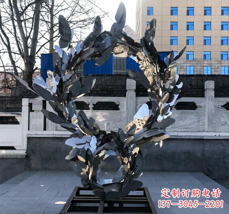 漳州不锈钢蝴蝶之美——不锈钢艺术蝴蝶景观雕塑