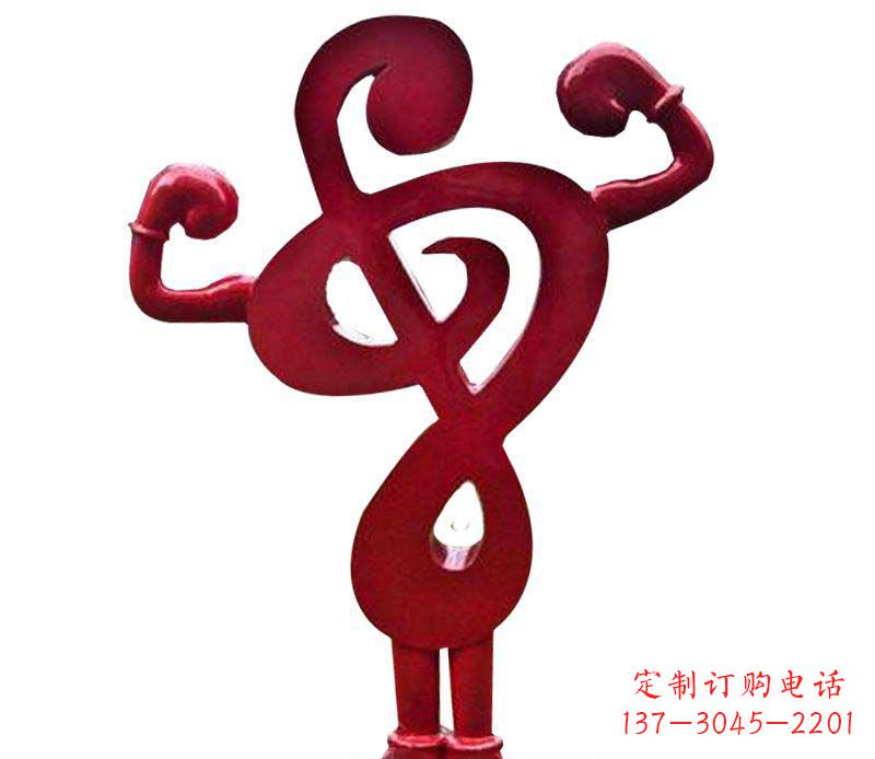 漳州音符之美——不锈钢音符雕塑