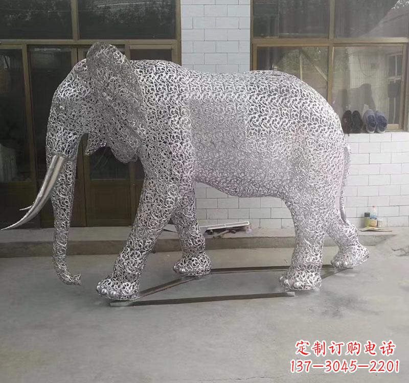 漳州不锈钢大象雕塑它的魅力无限