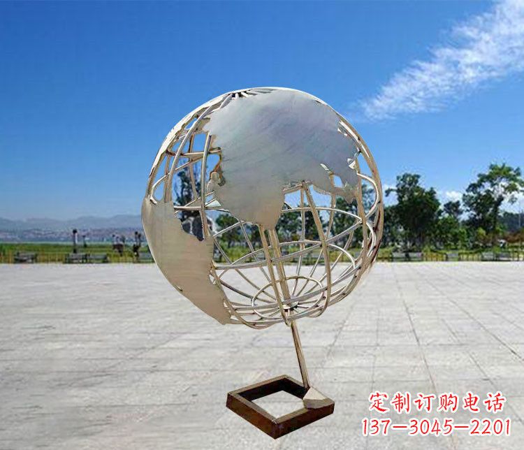 漳州神奇的不锈钢地球仪雕塑