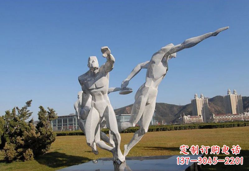 漳州不锈钢运动员雕塑一种艺术的象征