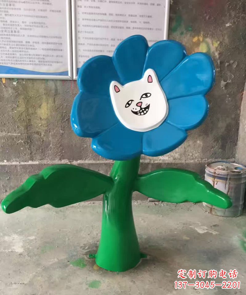 漳州不锈钢装饰太阳花雕塑—给城市添彩