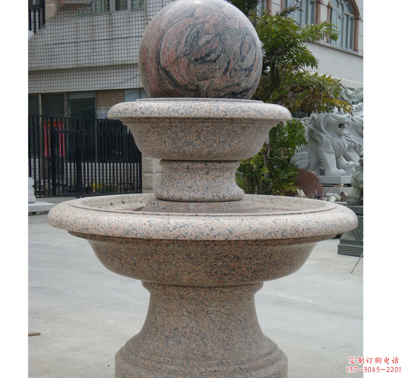 漳州财源滚滚之风水球雕塑