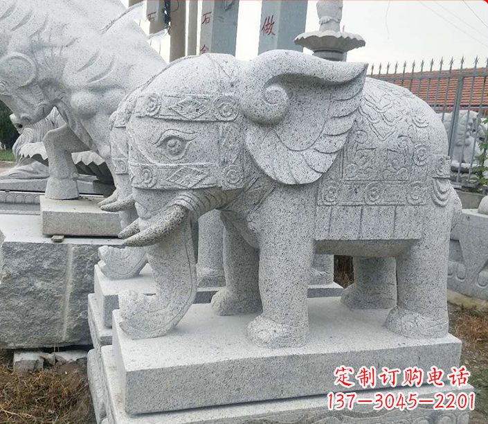漳州藏传佛教大象石雕
