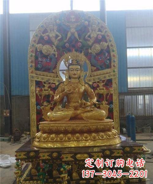 漳州藏佛像铜雕