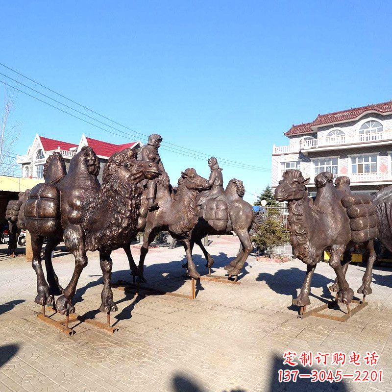 漳州茶马古道骆驼队
