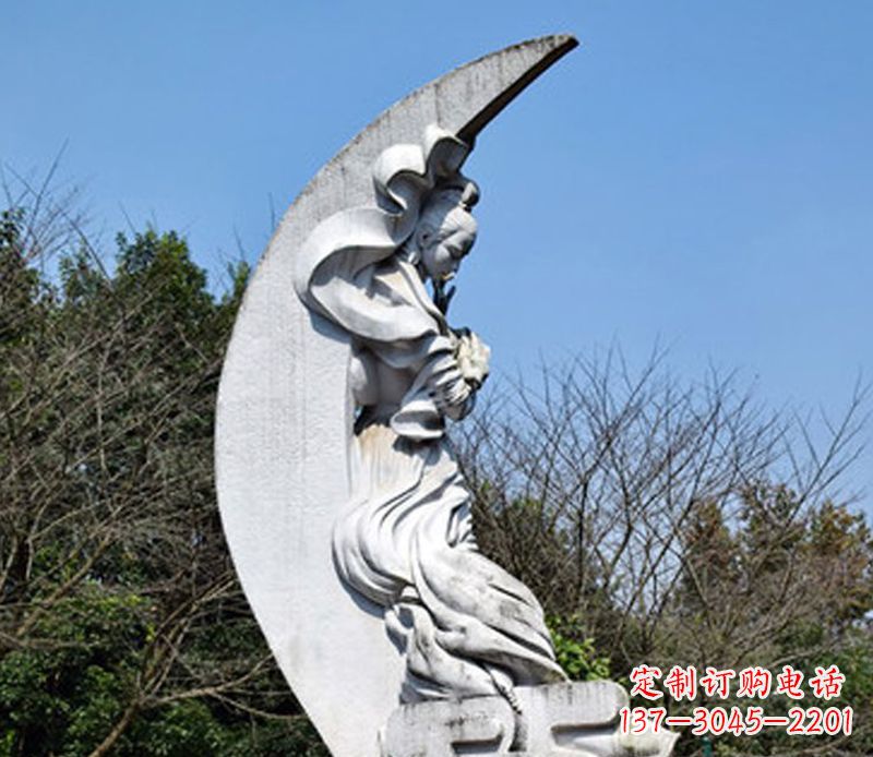 漳州嫦娥奔月传承中国传统文化的雕塑之美