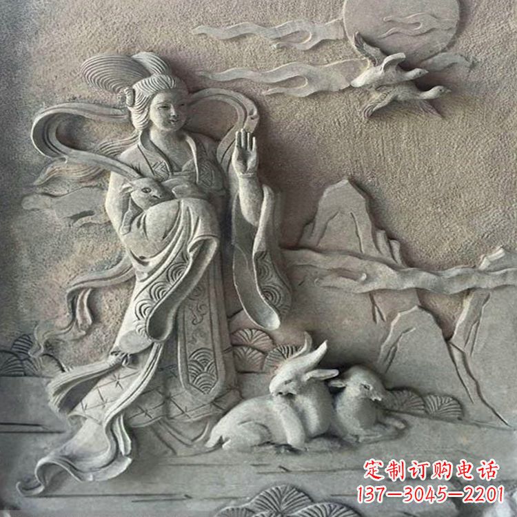 漳州月神太阴星君嫦娥雕塑