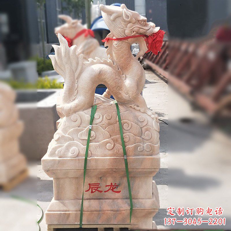 漳州龙雕塑融合古典与现代