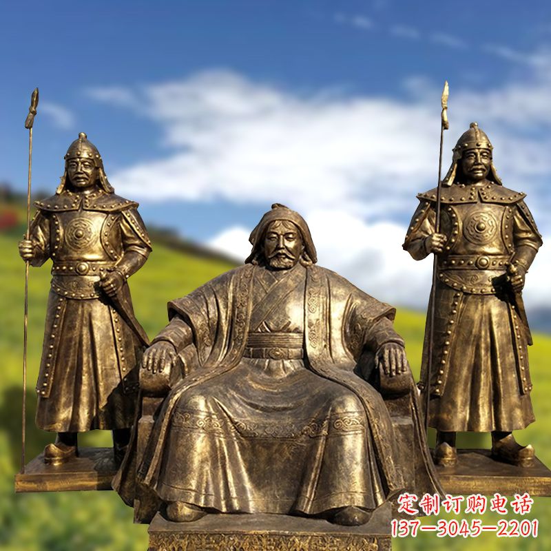 漳州成吉思汗一座永恒的纪念雕塑