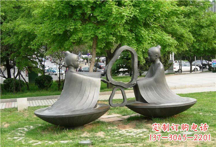 漳州古代孔融雕塑之美