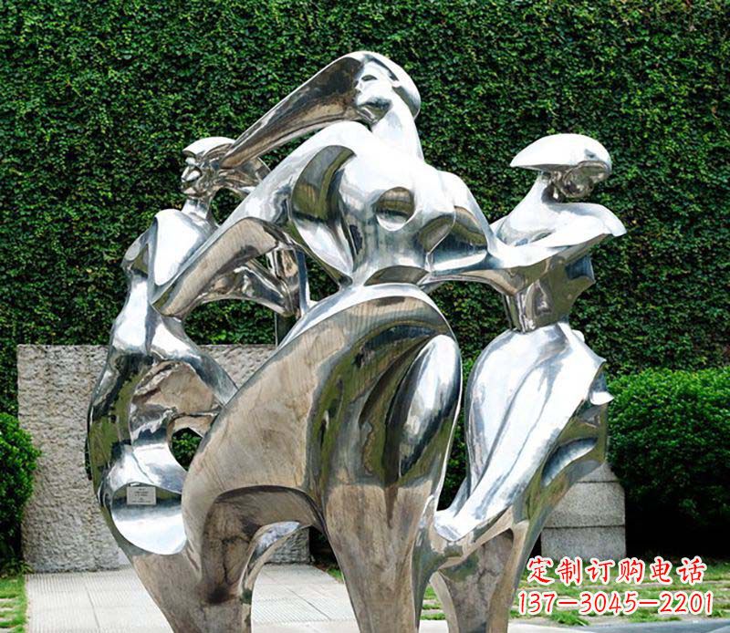 漳州抽象女性的魅力不锈钢景观雕塑