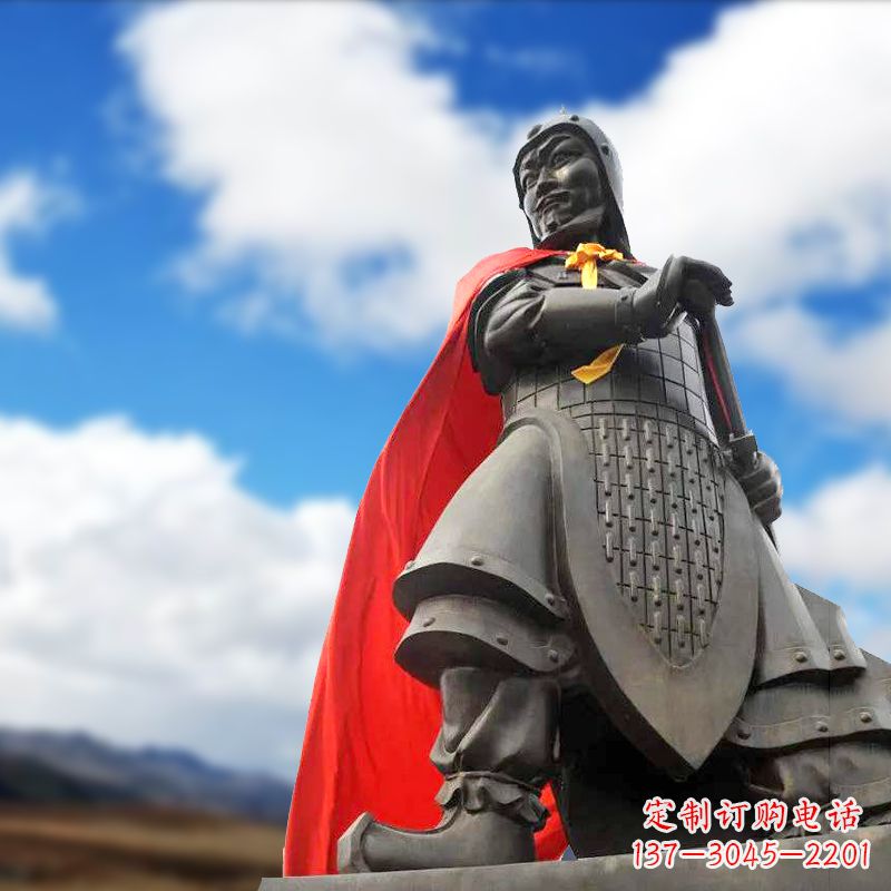 漳州项羽雕塑——历史名人古代帝王的象征