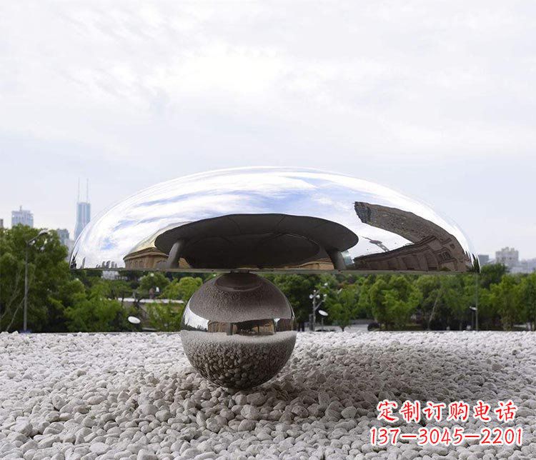 漳州蘑菇的梦想——不锈钢雕塑