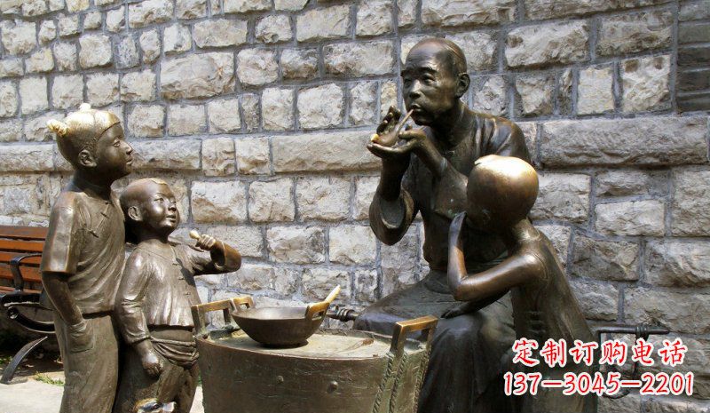 漳州糖果街的精美雕塑