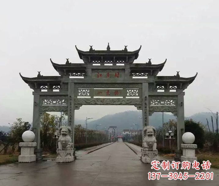 漳州牌坊石雕传承民间文化