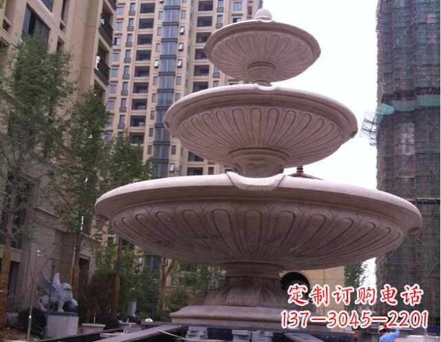 漳州大理石大型喷泉石雕宏伟精美的艺术之作