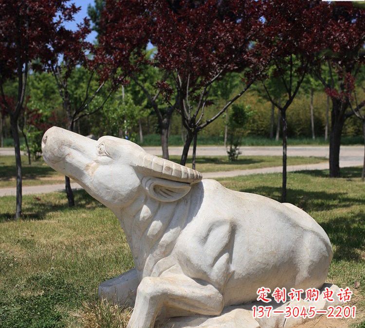 漳州大理石动物雕塑传承文化的艺术精品