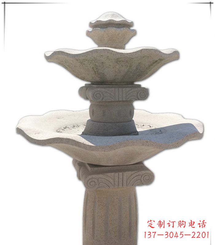 漳州大理石多层喷泉石雕精美绝伦的艺术形式