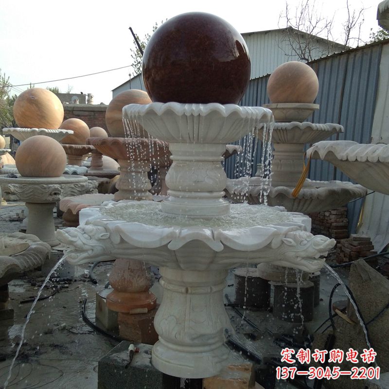 漳州大理石风水球雕塑传统文化的艺术精髓