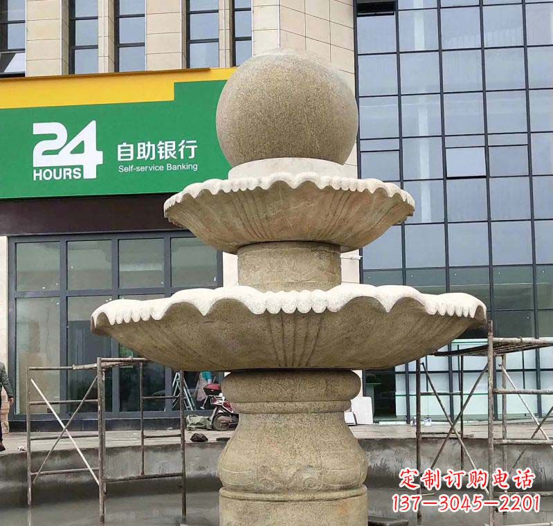 漳州大理石风水球喷泉雕塑——振奋人心的艺术杰作