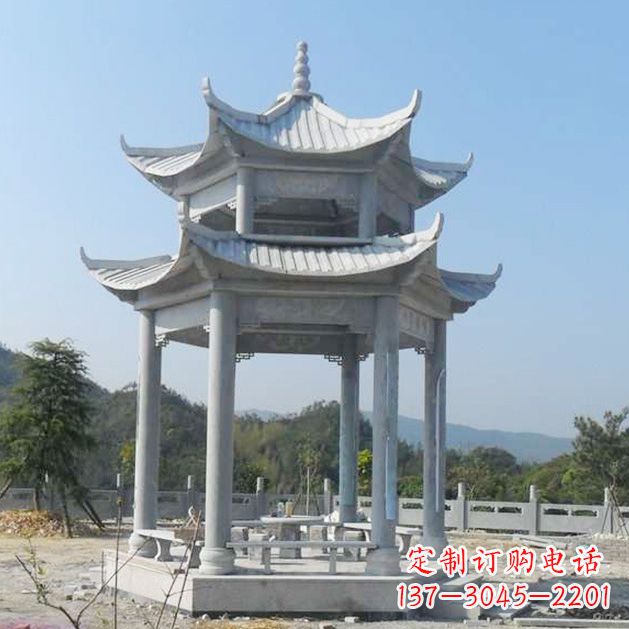 漳州高雅大理石凉亭雕塑