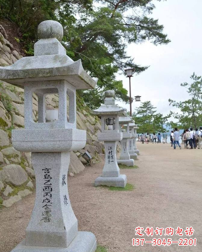 漳州大理石古代宫灯