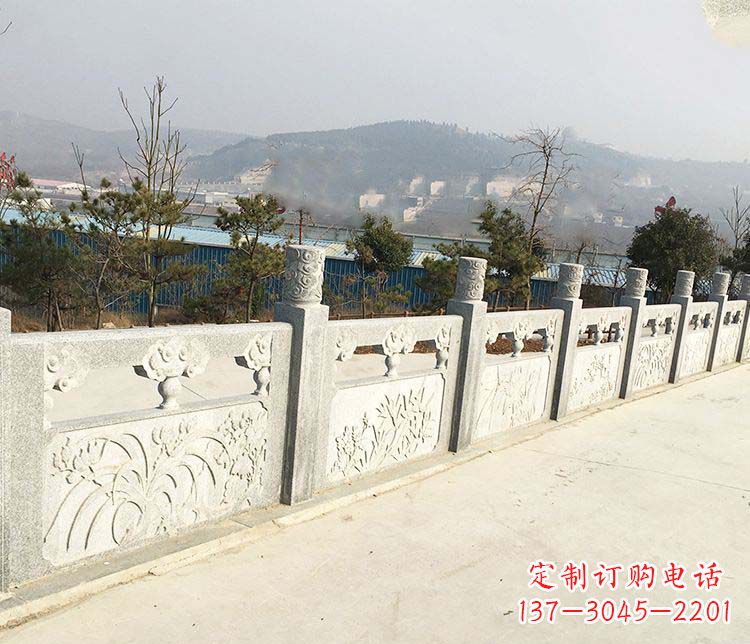 漳州大理石护城河栏板石雕