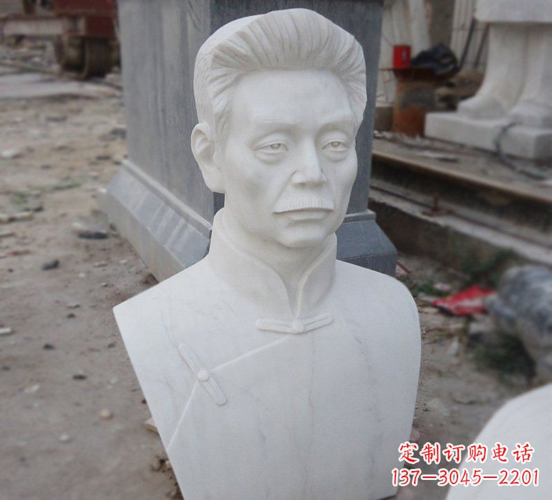 漳州传承文化魅力·鲁迅头像精美雕塑