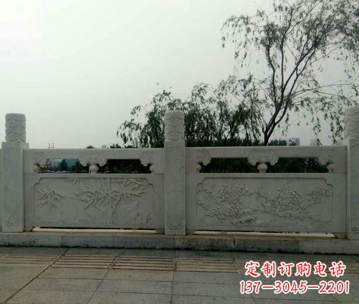 漳州精美大理石栏板石雕