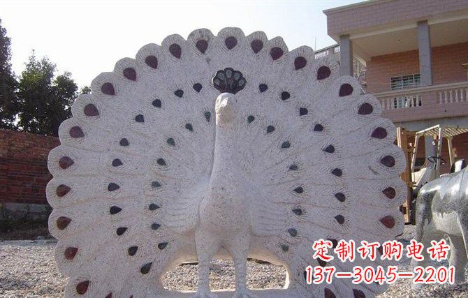 漳州精美绝伦的孔雀石雕塑