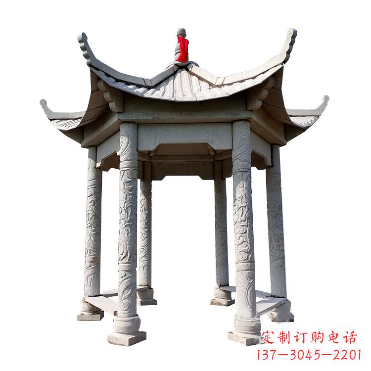 漳州中领雕塑大理石凉亭雕塑