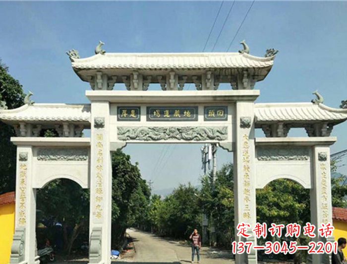 漳州大理石牌坊雕塑