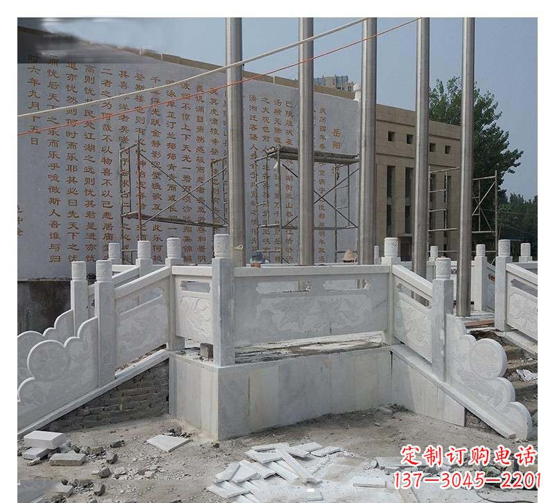 漳州大理石升旗台雕塑,激发国旗共同荣耀