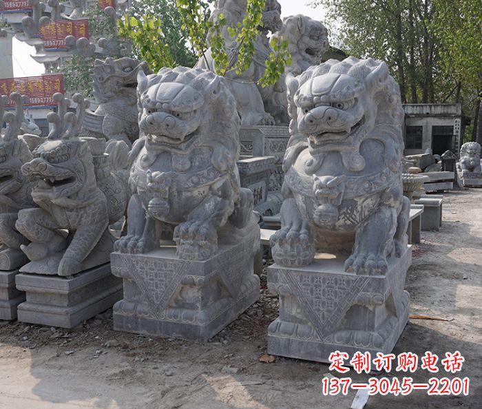 漳州大理石狮子雕塑