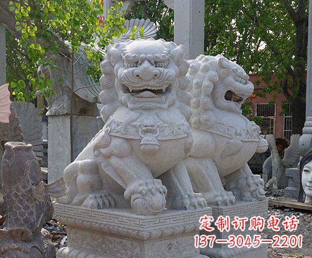 漳州中领雕塑狮子雕塑定制