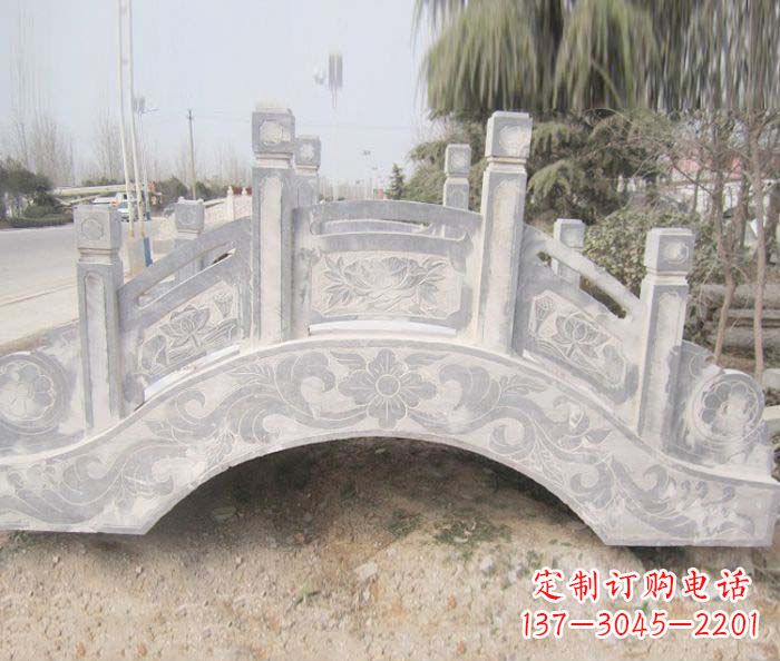 漳州精美大理石小型拱桥石雕