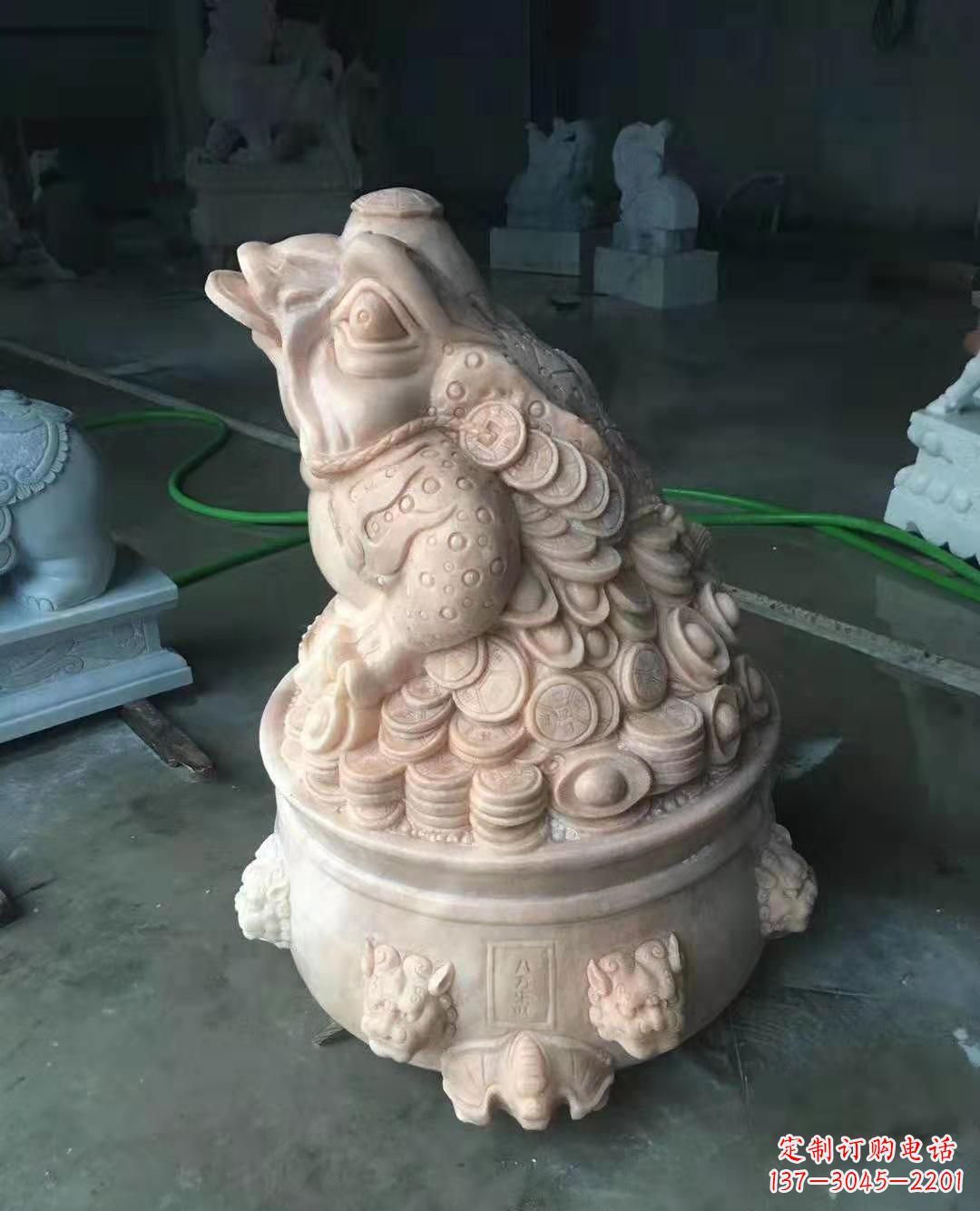 漳州精致石雕动物雕塑