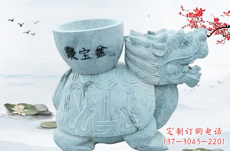 漳州大理石招财龙雕塑