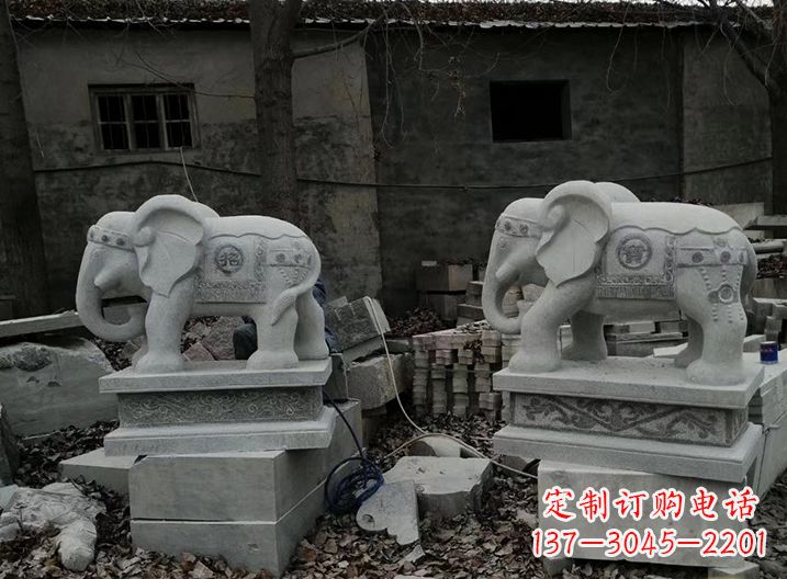 漳州精美大象雕塑,传承经典之美