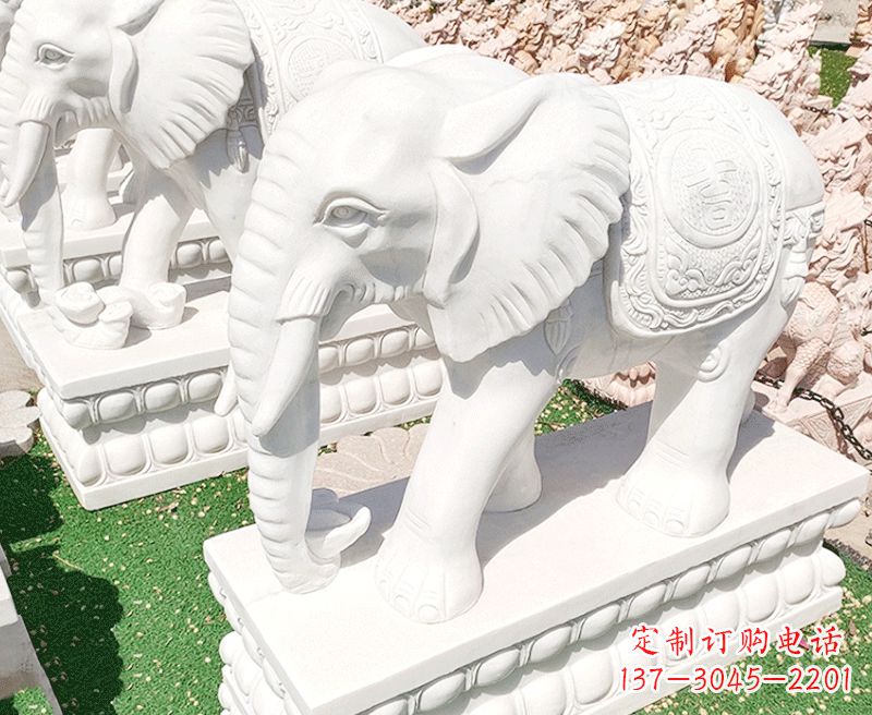 漳州大象石雕雕塑