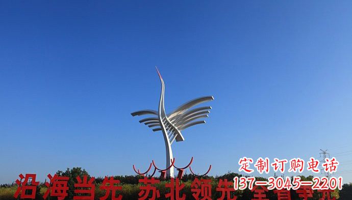 漳州精致仙鹤雕塑,让你的空间拥有活力