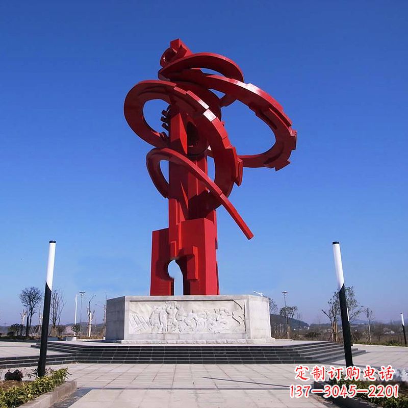 漳州精美龙形不锈钢景观雕塑