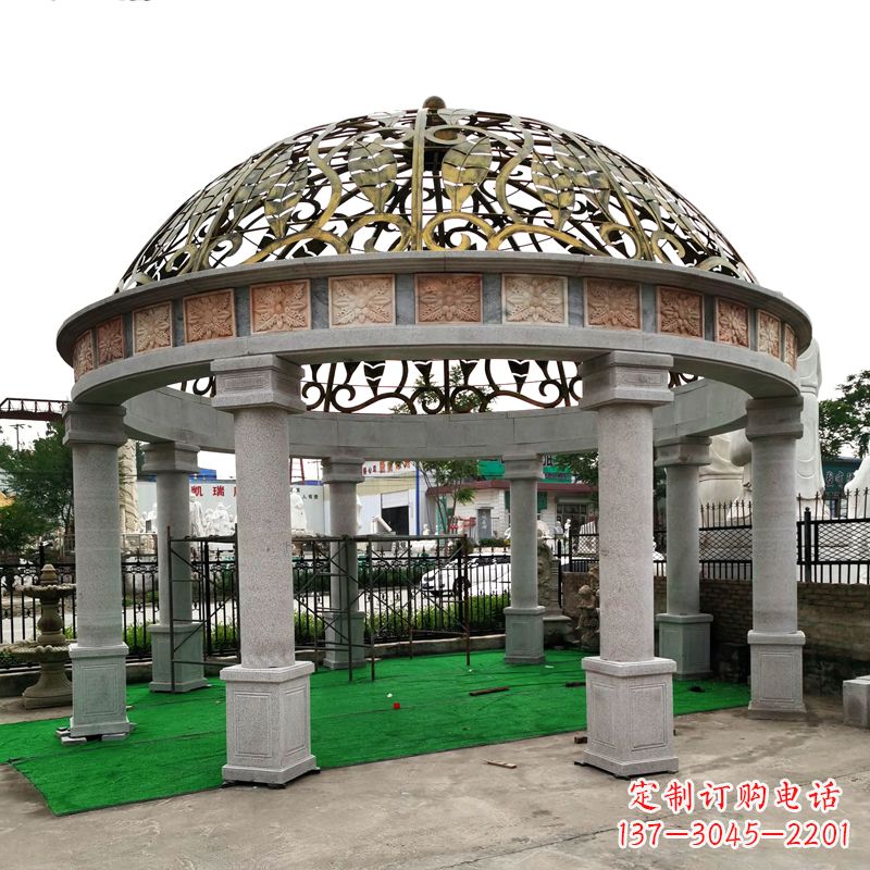 漳州中领雕塑凉亭雕塑定制