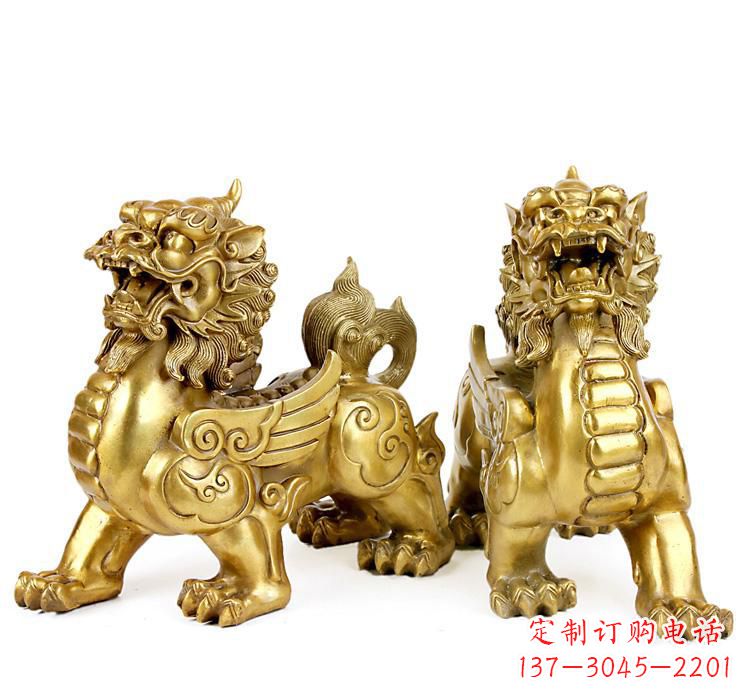 漳州豪华大型铜貔貅雕塑