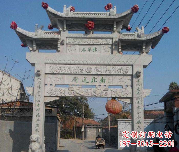 漳州优质大理石牌坊雕塑