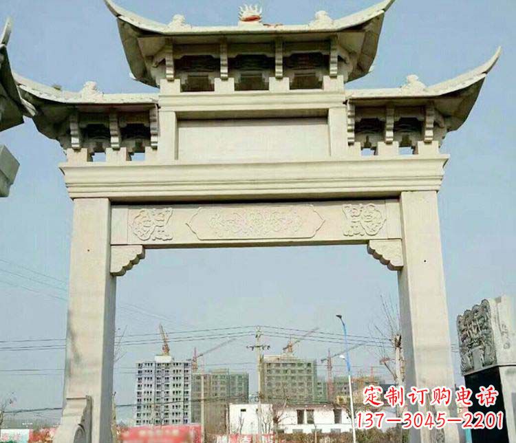 漳州精美牌坊石雕