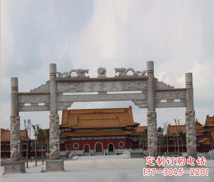 漳州道路大理石牌楼