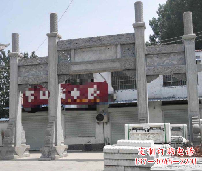 漳州道路大理石牌坊
